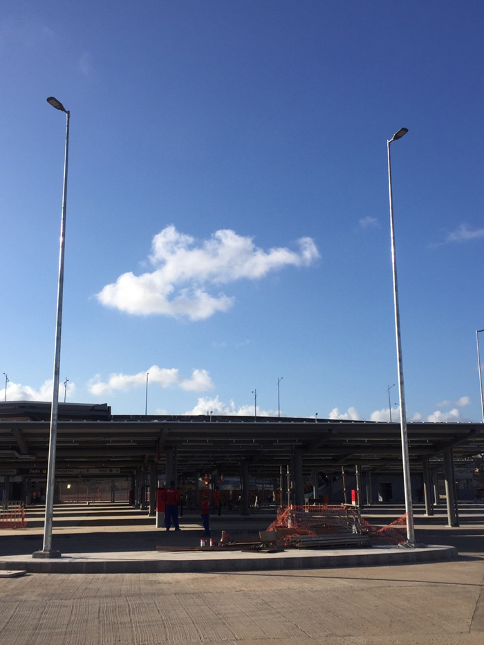 Salvador, Brazil, Railway Station LED Street Light