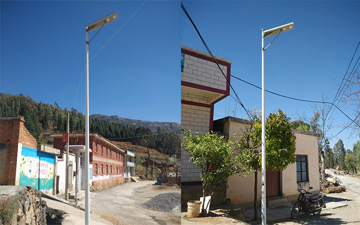 China's Rural All in One Solar LED Street Light