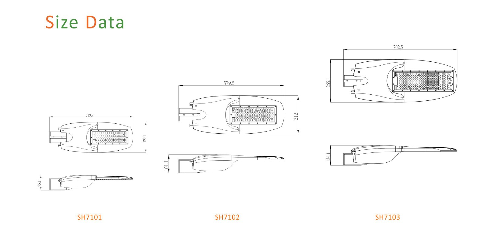 SH71LED Street Light