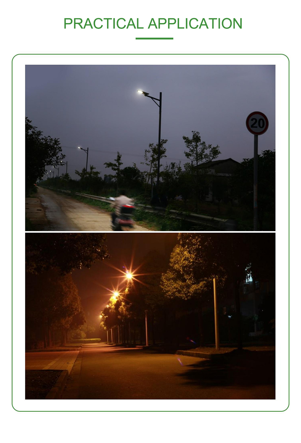 SH1703 Solar All In one LED Street Light