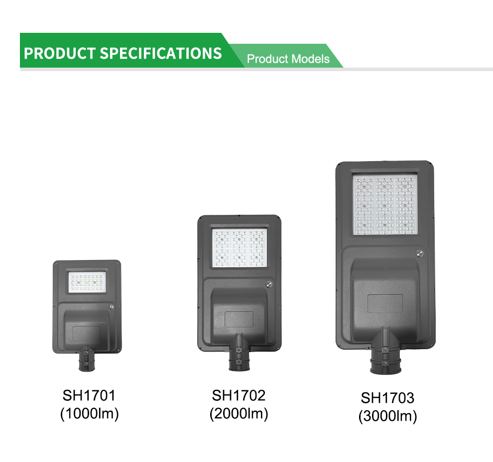 SH1701 Solar All In one LED Street Light