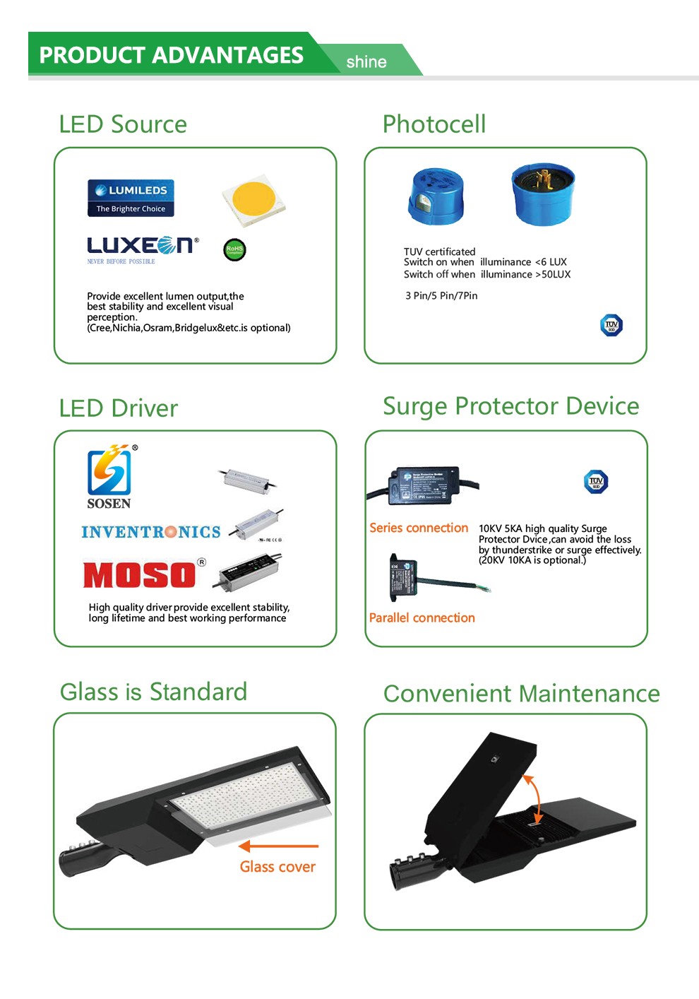 SH3103 Series LED Street Light