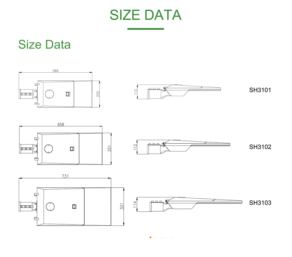 SH3103 Series LED Street Light