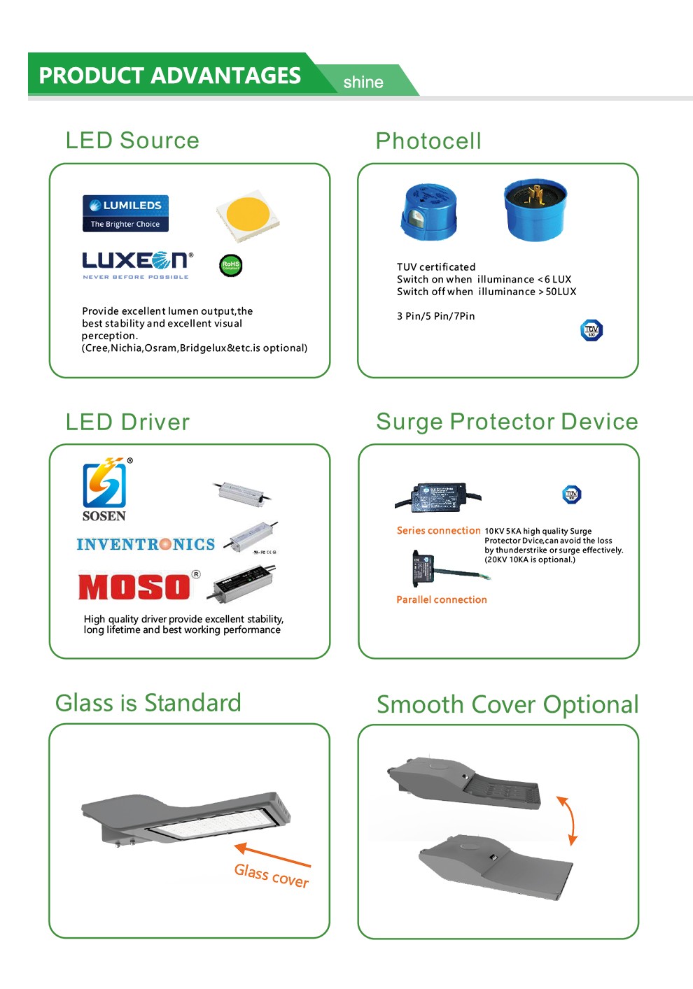 SH4101 Series LED Street Light